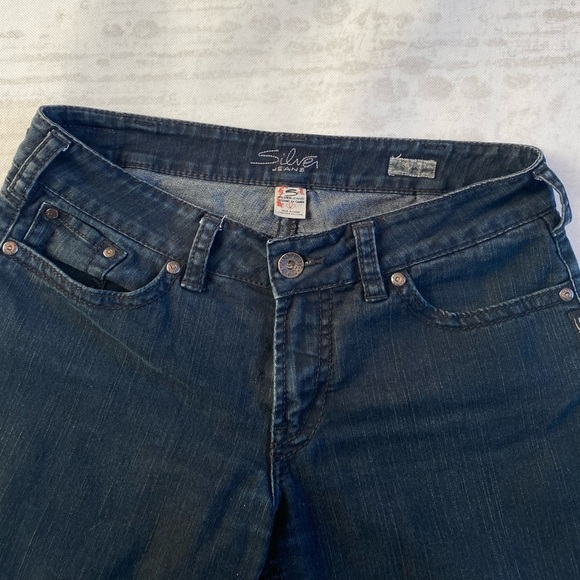 Silver Suki jeans w32 l34 women’s black boot cut - Picture 3 of 9